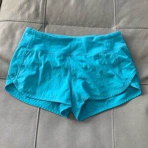Neon Blue Ivivva Shorts